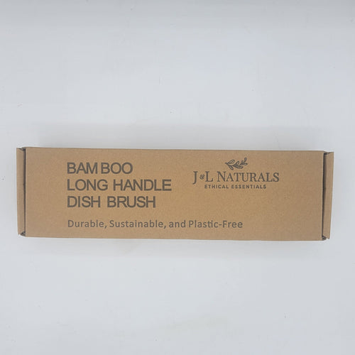 Bamboo Dish Brush With Long Handle