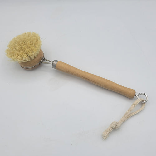 Bamboo Dish Brush With Long Handle