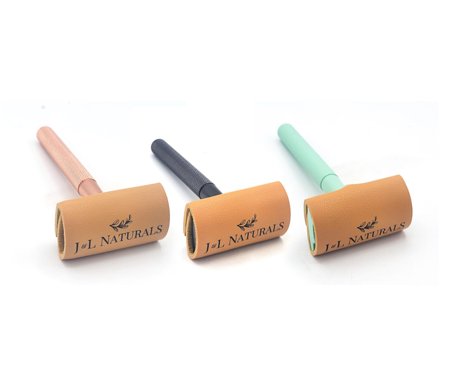Vegan Leather Razor Cover