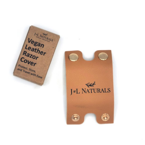 Vegan Leather Razor Cover