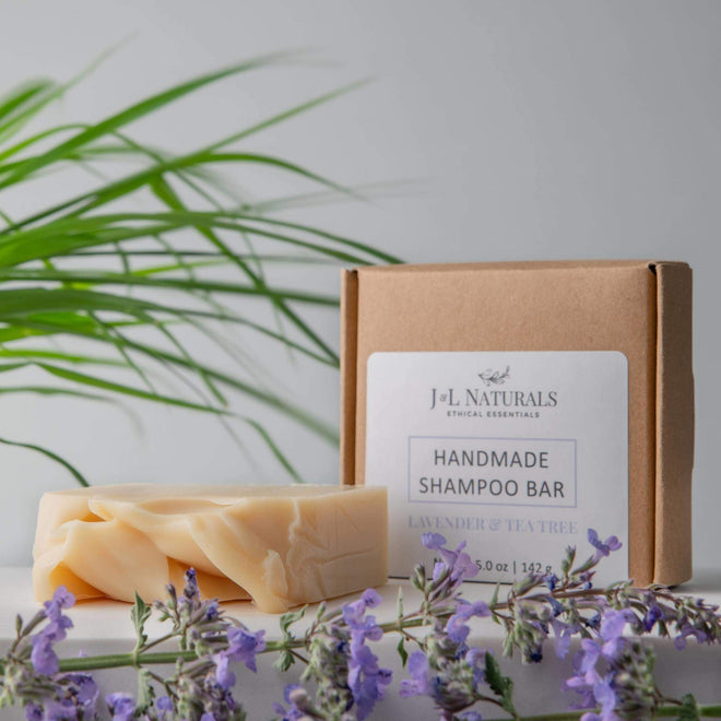 Shampoo Bar-J&L Naturals-Biodegradable,Hair,Lavender,Men's,Non-CBD,Peppermint,Rosemary,Shampoos,Tea Tree