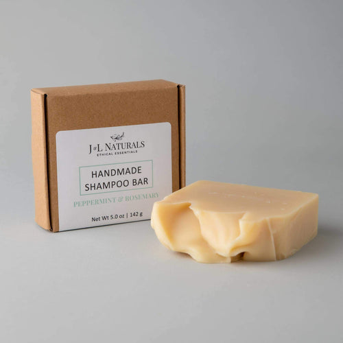 Shampoo Bar Bundle 5-Pack ($50 Value)-J&L Naturals-Biodegradable,Hair,Lavender,Men's,Non-CBD,Peppermint,Rosemary,Sets,Shampoos,Tea Tree